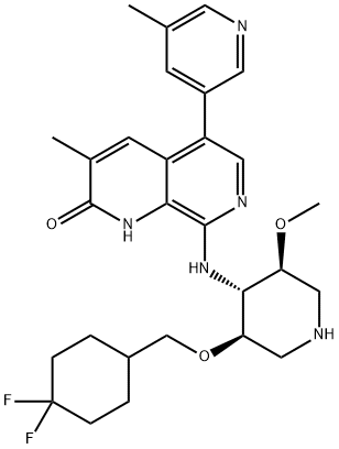 GSK8814 化学構造式