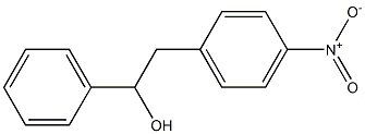 α-Phenyl-4-nitrophenethyl alcohol 结构式