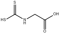 Glycine, N-(dithiocarboxy)- (6CI,7CI,8CI,9CI) Struktur