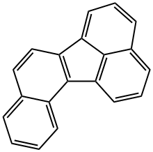 苯并荧蒽,205-82-3,结构式