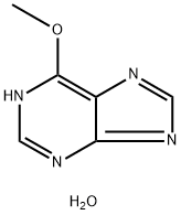 6-Methoxypurine hemihydrate, 99% Structure