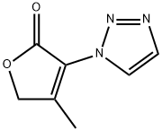 2(5H)-Furanone,4-methyl-3-(1H-1,2,3-triazol-1-yl)-(9CI)|