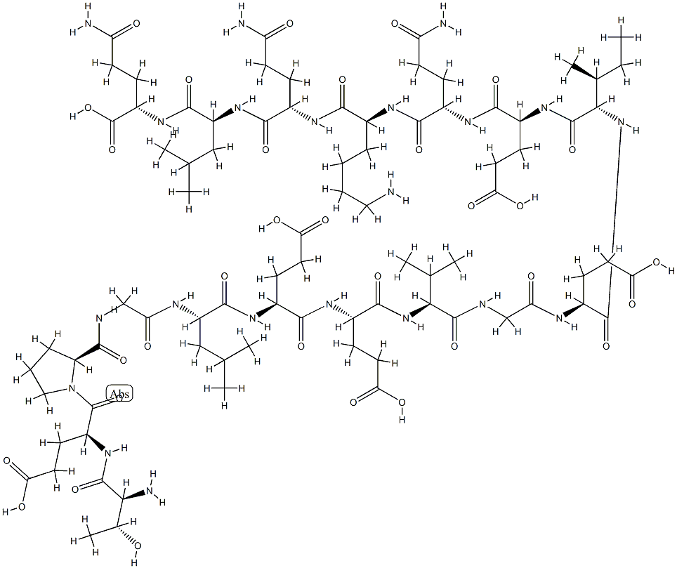 NOCISTATIN (BOVINE), 208253-85-4, 结构式