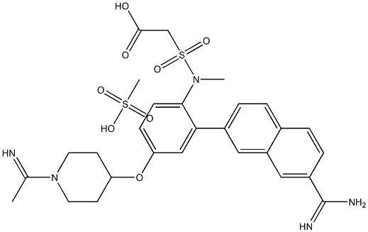 YM-60828 (MsOH salt)|YM-60828 (MsOH salt)