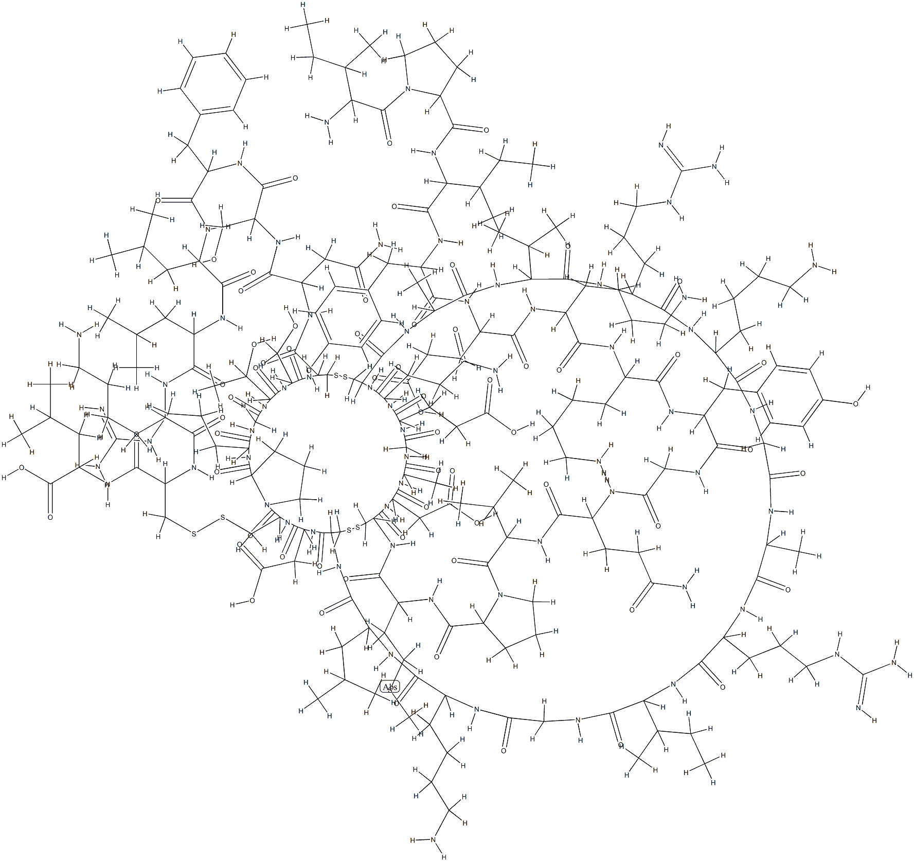 CART (55-102) (RAT), 209615-79-2, 结构式