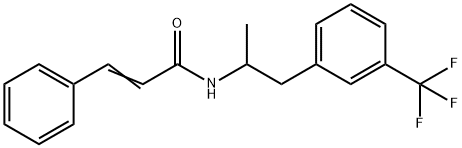 N-[α-Methyl-m-(trifluoromethyl)phenethyl]-3-phenylpropenamide|