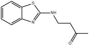 2-Butanone,4-(2-benzothiazolylamino)-(8CI) 结构式