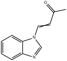 3-Buten-2-one,4-(1H-benzimidazol-1-yl)-(9CI) Structure