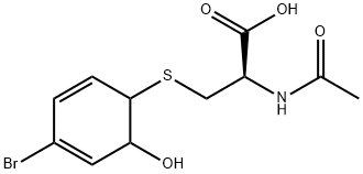 4,3-premercapturic acid Structure