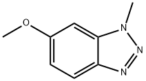 1H-Benzotriazole,6-methoxy-1-methyl-(9CI) Structure