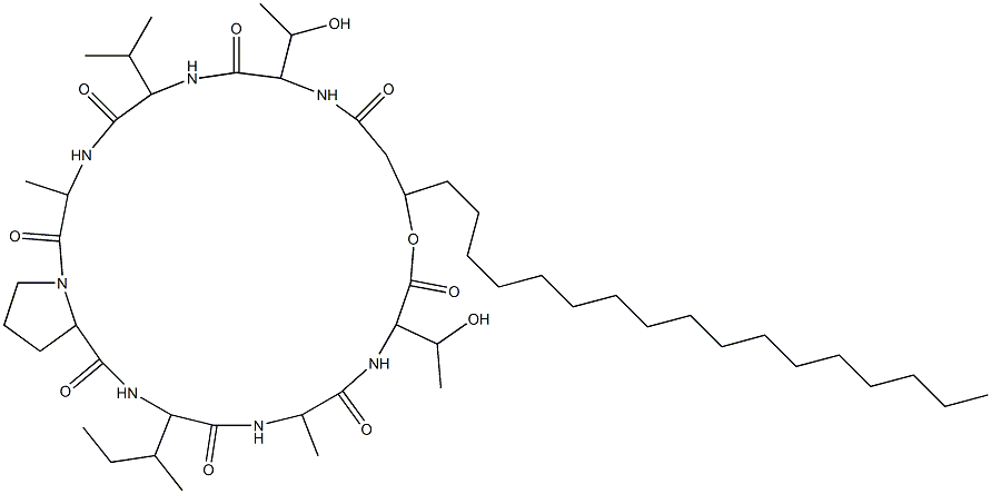 peptidolipin NA 结构式