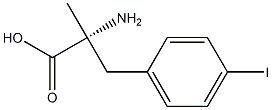 (R)-Α-METHYL-4-IODOPHENYLALANINE, 213203-06-6, 结构式