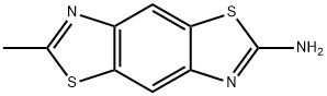 Benzo[1,2-d:4,5-d]bisthiazole, 2-amino-6-methyl- (7CI,8CI) Struktur