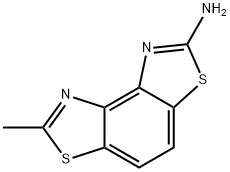 Benzo[2,1-d:3,4-d]bisthiazole, 2-amino-7-methyl- (8CI) 结构式