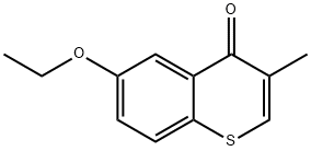 4H-1-Benzothiopyran-4-one,6-ethoxy-3-methyl-(9CI) Structure