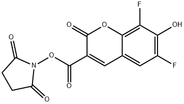 Pacific Blue SucciniMidyl Ester Structure