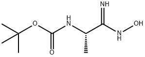 Carbamic acid, [(1S)-2-(hydroxyamino)-2-imino-1-methylethyl]-, 1,1- Struktur
