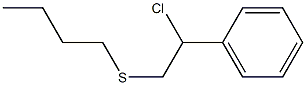 Butyl(β-chlorophenethyl) sulfide 结构式