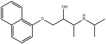 alpha-methylpropranolol 结构式