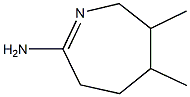 2H-Azepin-7-amine,3,4,5,6-tetrahydro-3,4-dimethyl-(9CI) Structure