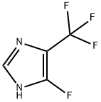 1H-Imidazole,4-fluoro-5-(trifluoromethyl)-(9CI) Structure