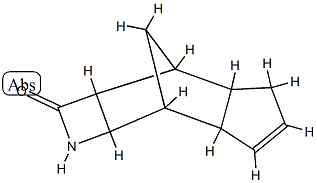 3,7-Methano-2H-indeno[5,6-b]azet-2-one,1,2a-bta-,3,3a,4,6a,7,7a-bta--octahydro-(8CI) Struktur