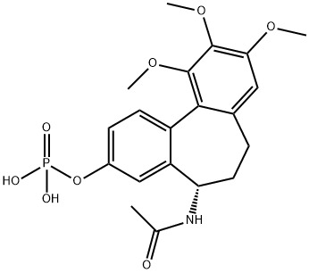 219923-05-4 N-[(5S)-6,7-二氢-9,10,11-三甲氧基-3-(磷酰氧基)-5H-二苯并[A,C]环庚烯-5-基]乙酰胺