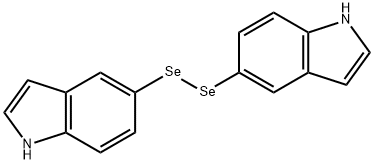 Bis(1H-indol-5-yl) perselenide 结构式