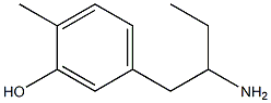 4-methyl-alpha-ethyl-m-tyramine Structure