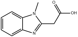 2-Benzimidazoleaceticacid,1-methyl-(7CI,8CI) 结构式