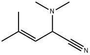 3-Pentenenitrile,2-(dimethylamino)-4-methyl-(9CI) Struktur