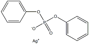 Phosphoric acid silver(I)diphenyl ester salt Structure