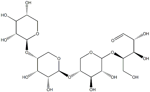 木四糖, 22416-58-6, 结构式