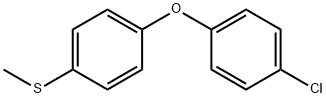 (4-(4-氯苯氧基)苯基)(甲基)硫烷, 225652-11-9, 结构式