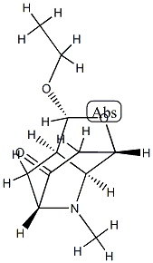 3,5-Methanofuro[3,2-b]pyridin-6(2H)-one,2-ethoxyhexahydro-4-methyl-,(2R,3R,3aS,5R,7aS)-rel-(9CI) Structure
