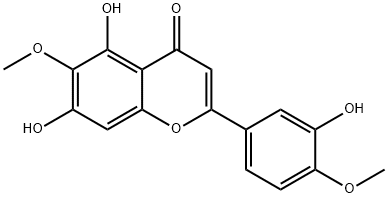 Desmethoxycentaureidin 化学構造式