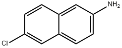 6-氯-2-氨基萘 结构式