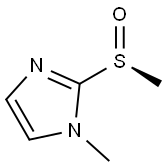 1H-Imidazole,1-methyl-2-[(S)-methylsulfinyl]-(9CI) Structure