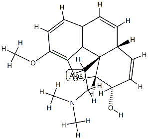 可待因杂质4, 23950-06-3, 结构式
