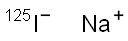 碘[125I]化钠, 24359-64-6, 结构式