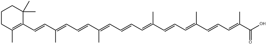 4'-アポ-β,ψ-カロテン-4'-酸 化学構造式