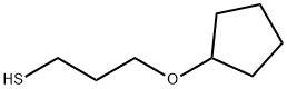 1-Propanethiol,3-(cyclopentyloxy)-(8CI) Structure