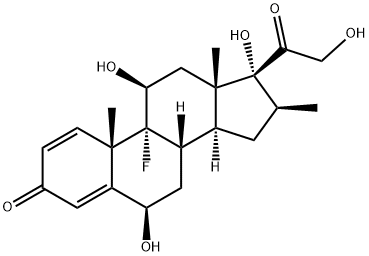 6-hydroxybetamethasone Struktur