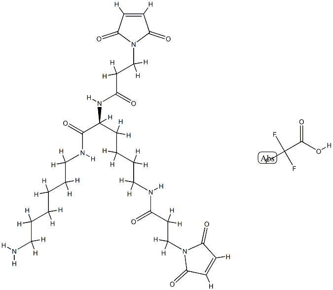 Bis-maleimides-amine TFA salt Struktur