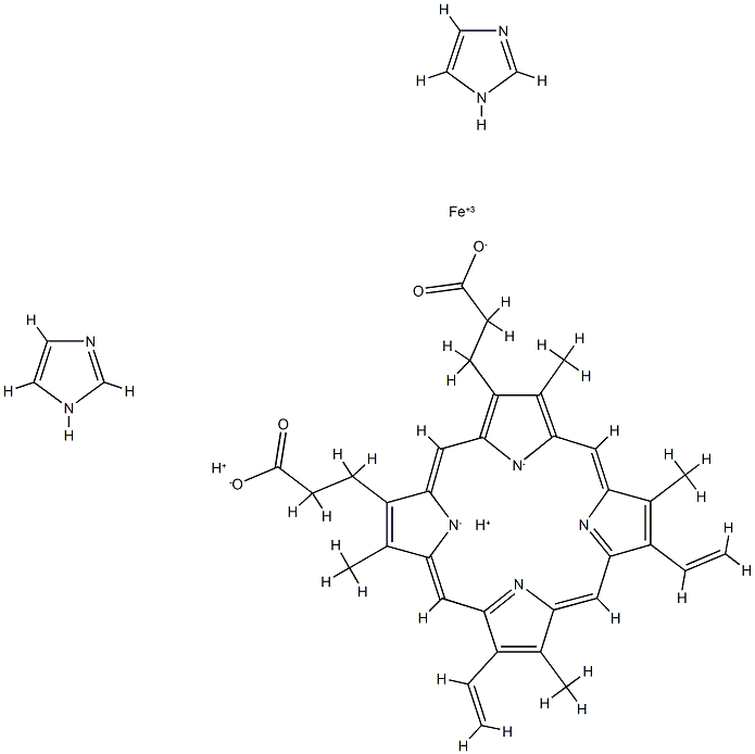 ferroporphyrin Struktur