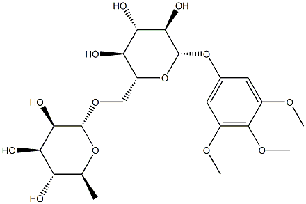 ANTIAROL RUTINOSIDE 结构式