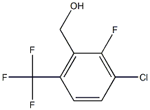 2-氟-3-氯-6-三氟甲基苯苄醇, 261763-06-8, 结构式