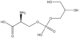甘油磷酰丝氨酸, 26289-09-8, 结构式