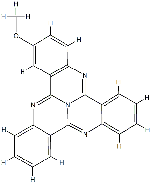 3-Methoxytricycloquinazoline 结构式