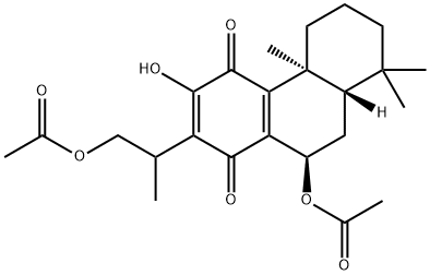 16-Acetoxy-7-O-acetylhormine Structure